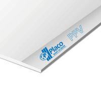 Placa de yeso laminado con barrera de vapor PPV - 13mm