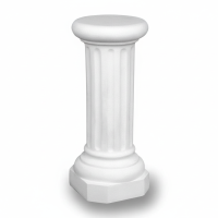 Columna redonda estriada - Ø15