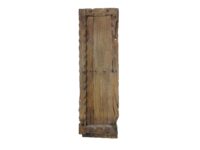 Hoja puerta pequeña de madera colonial 119x33cm