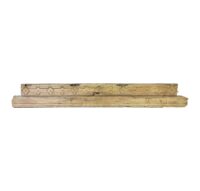 Pieza de madera colonial 181x21cm