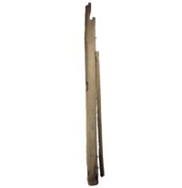 Parte marco de madera colonial 274x23cm