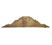 Ménsula de madera colonial 73,5x37cm