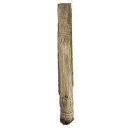 Columna de madera colonial 188x25cm