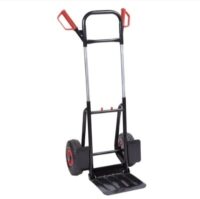 Carretilla de acero telescópica y plegable con carga de 100kg