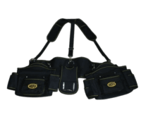 Cinturón con tirantes 10 compartimentos