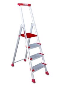 Escalera ELEGANCE de tijera 4 peldaños