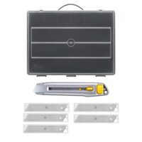 Pack Promo: Organizador + Cutter 18mm + 50 cuchillas