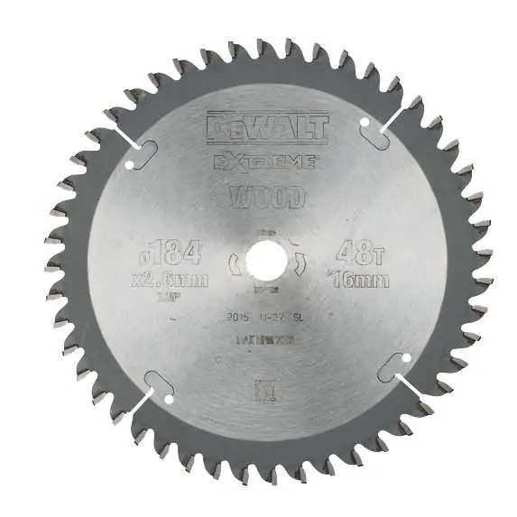 hoja sierra circular dt4092 1